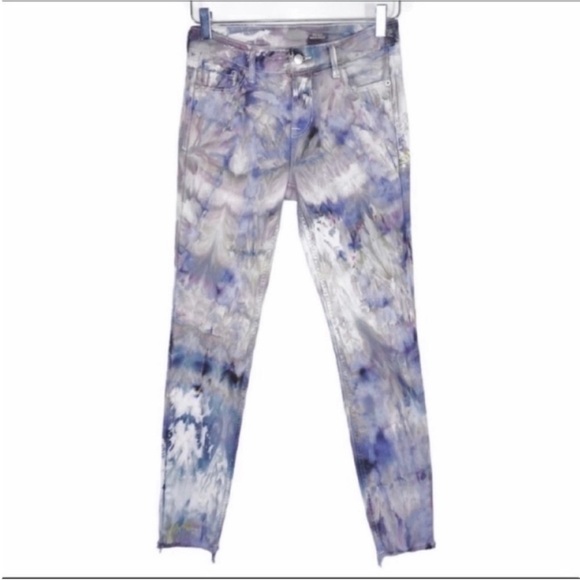 OLD NAVY Tie Dye Super Skinny Rockstar Jeans 2 - Picture 1 of 8